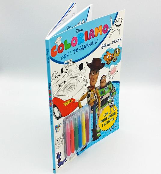 Coloriamo con i pennarelli. Disney Pixar. Super album. Con pennarelli - 4