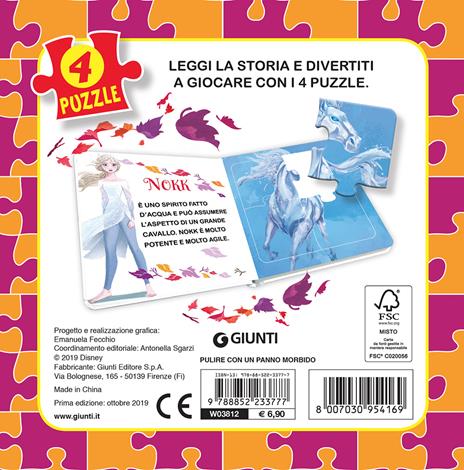 Il segreto di Arendelle. Frozen 2. Libro mini puzzle - 3