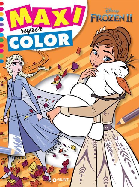 Frozen 2. Maxi supercolor - copertina