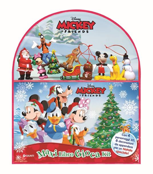 Natale. Mickey & friends. Maxi libro gioca kit. Con gadget - copertina