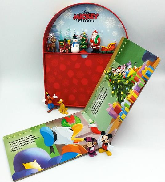 Natale. Mickey & friends. Maxi libro gioca kit. Con gadget - 5