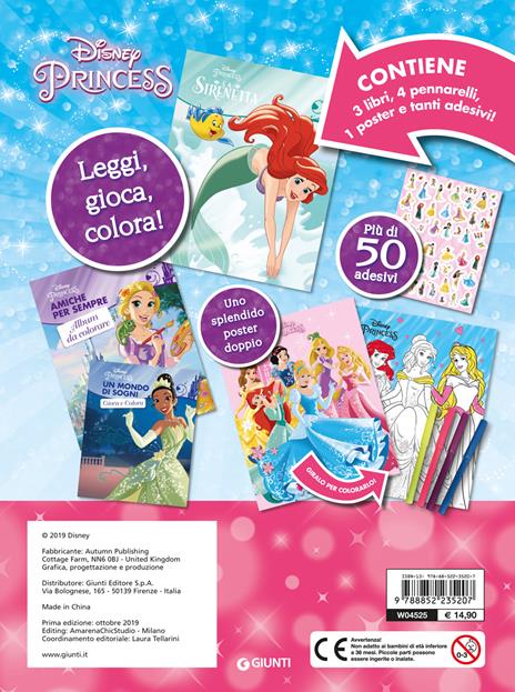 Disney princess. Storie di latta. Ediz. a colori. Con gadget. Con Poster - 2