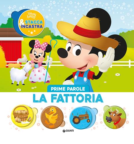 La fattoria. Prime paorle. Stacca & incastra. Ediz. illustrata - copertina
