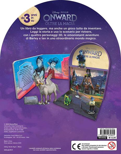 Onward. Libro gioca kit. Ediz. a colori. Con 4 personaggi 3D. Con scenario per giocare - 2
