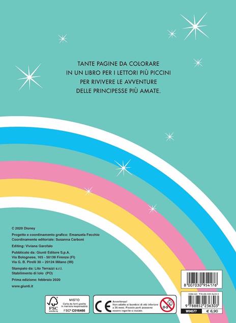Principesse avventurose. Disney Princess. Special color. Ediz. a colori - 2
