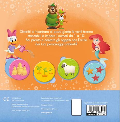 I numeri. Prime parole. Stacca & incastra. Ediz. a colori - 3