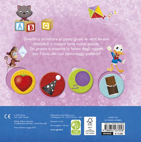 Le forme. Prime parole. Stacca & incastra. Ediz. a colori - 2