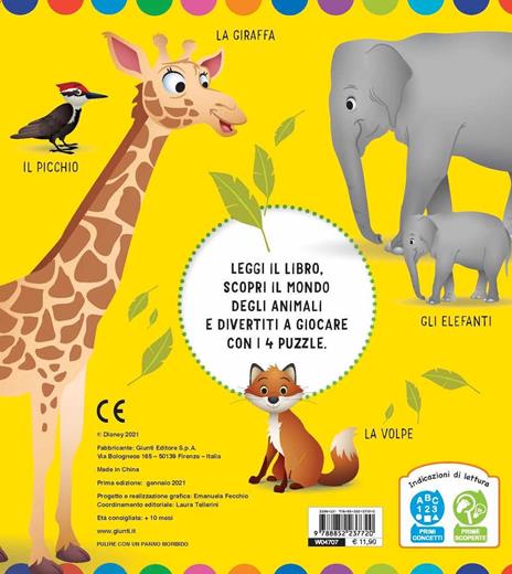 Animali. Libro maxi puzzle. Ediz. a colori - 6