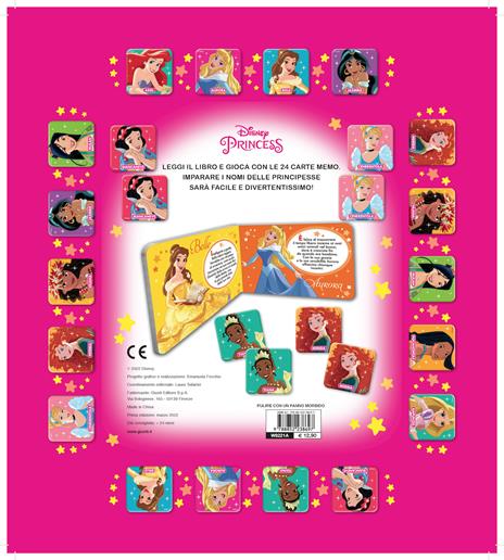 Principesse. Memo leggi e gioca. Ediz. a colori. Con 24 Carte - 2