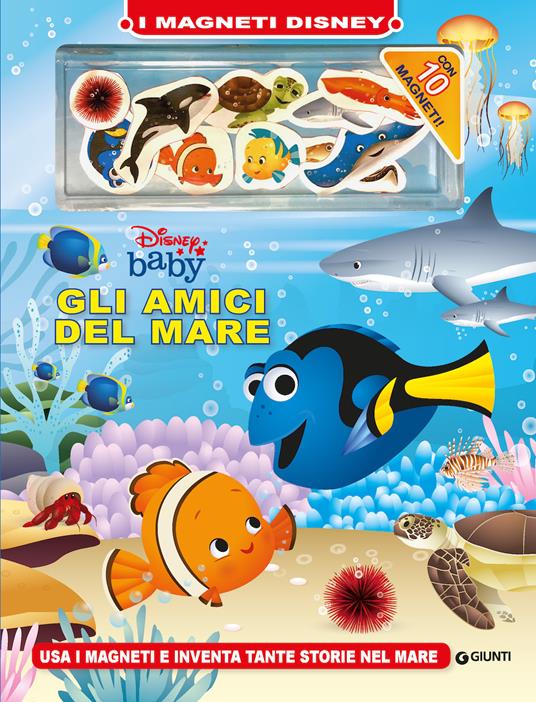 Gli amici del mare. I magneti Disney. Ediz. a colori. Con 10 magneti - copertina