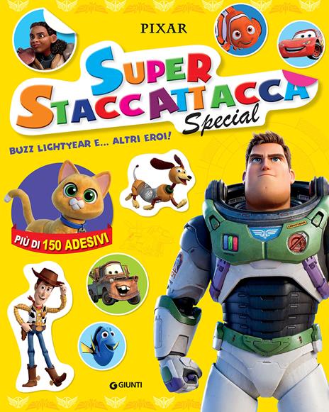 Buzz Lightyear e altri eroi. Superstaccattacca special. Ediz. a colori - copertina