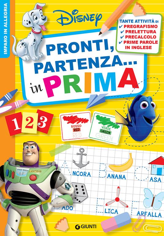Imparo in allegria. Pronti, partenza... in prima. Ediz. a colori - copertina