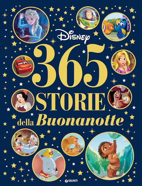 365 storie della buonanotte Disney. Ediz. a colori - copertina