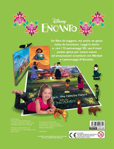 Encanto. Maxi box. Ediz. a colori. Con 10 figurine 3D in plastica. Con tappetino gioco in plastica - 2