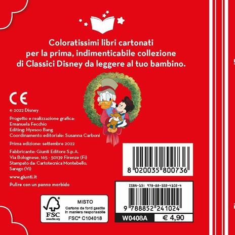 Il canto di Natale di Topolino. Ediz. a colori - 2