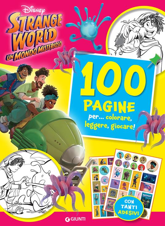 Strange world. Sticker special color. Ediz. a colori - copertina