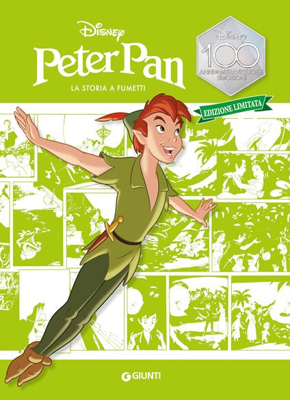 Peter Pan. La storia a fumetti. Ediz. limitata - copertina