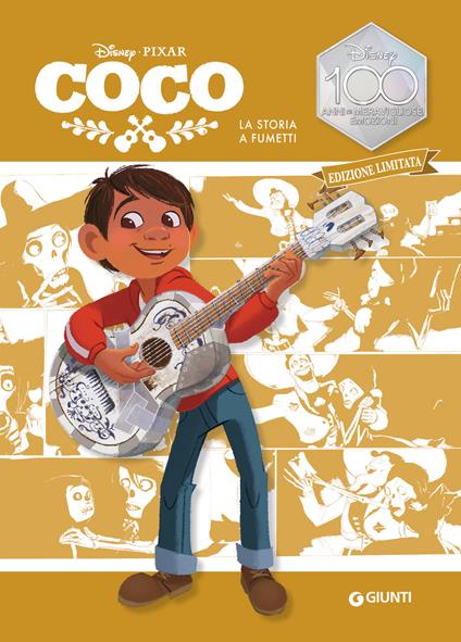 Coco. La storia a fumetti. Disney 100. Ediz. limitata - copertina