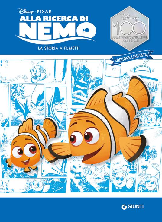 Alla ricerca di Nemo. La storia a fumetti. Disney 100. Ediz. limitata - copertina