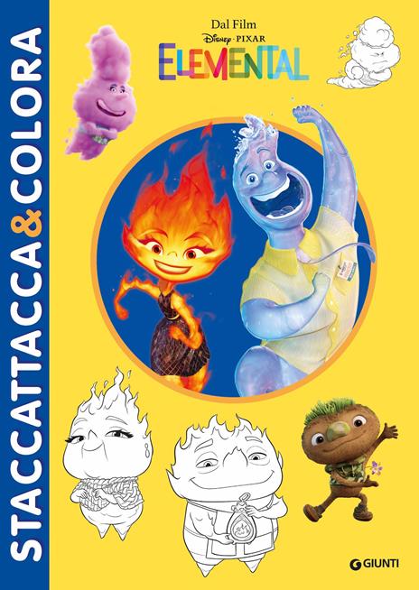 Elemental. Staccattacca & colora. Ediz. a colori - copertina