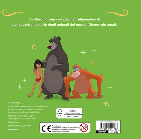 Storie di cuccioli. Disney animals. Il primo pop-up. Ediz. a colori - 2