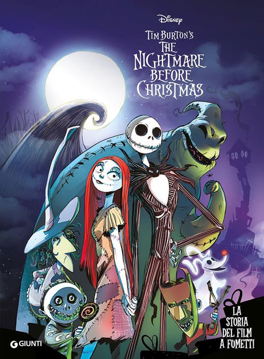 Nightmare before Christmas. La storia del film a fumetti - copertina