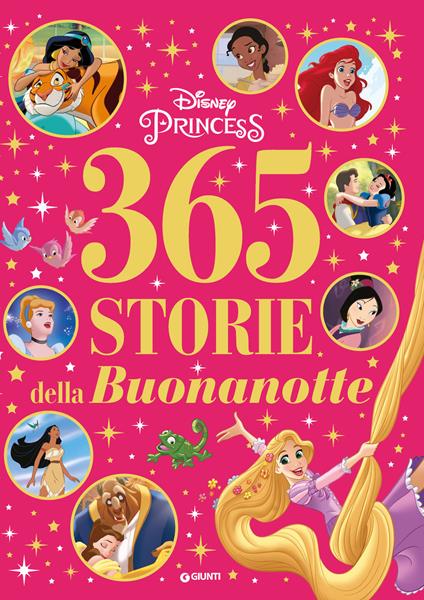 365 storie della buonanotte. Disney princess. Ediz. a colori - copertina