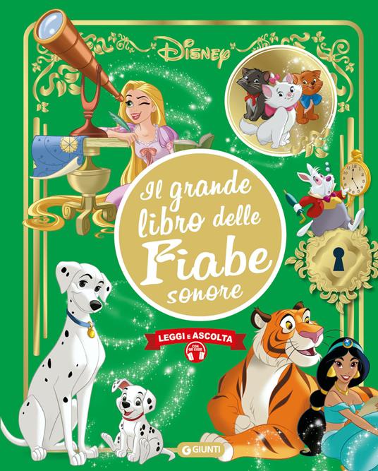 Il grande libro delle fiabe sonore. Disney. Leggi e escolta. Ediz. a colori. Con QR code - copertina