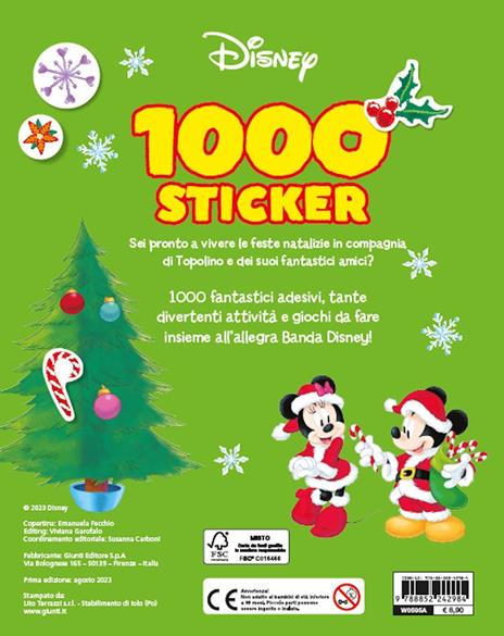 Natale Disney. 1000 sticker. Tanti giochi e attività. Ediz. a colori - 2