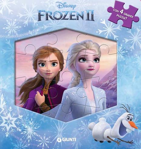 Frozen 2. Libro maxi puzzle. Ediz. a colori - copertina