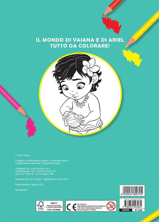 Amiche degli oceani. Primo album da colorare. Ediz. a colori - 3