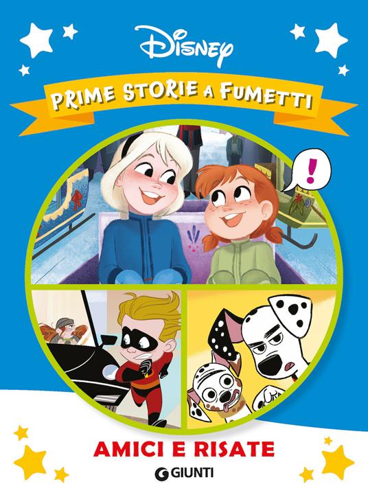 Amici e risate. Prime storie a fumetti. Ediz. a colori - copertina