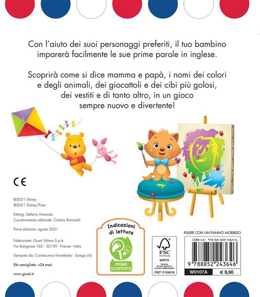 Disney baby. Le mie prime parole in inglese. Ediz. a colori - 2