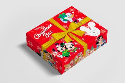 Christmas box Disney. Ediz. illustrata. Con cornice. Con figurine in cartoncino - copertina