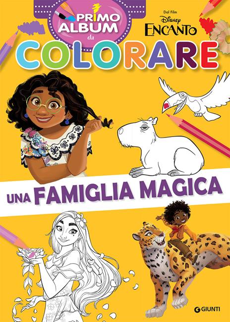 Encanto. Primo album da colorare. Una famiglia magica. Ediz. a colori - copertina