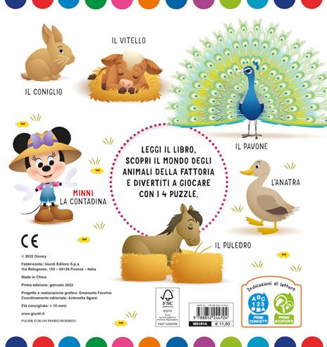 Animali della fattoria. Libro maxi puzzle. Ediz. a colori - 6