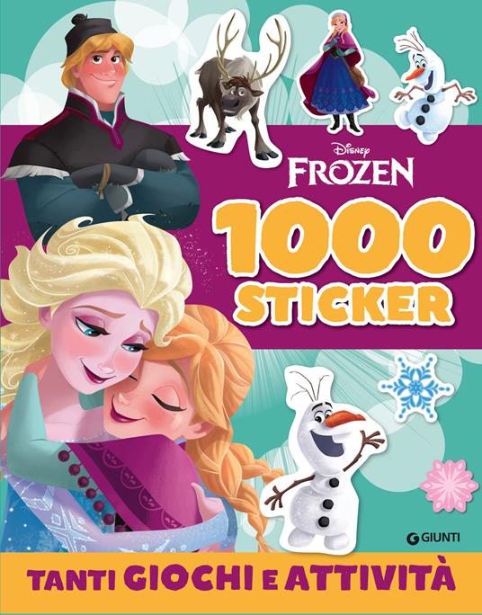 Frozen. 1000 stickers. Tanti giochi e attività. Con adesivi. Ediz. a colori - copertina