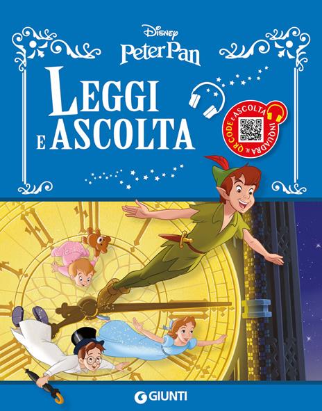 Peter Pan. Leggi e ascolta. Ediz. a colori. Con QR Code per ascoltare le storia - copertina