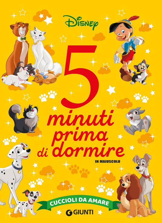 Cuccioli da amare. 5 minuti prima di dormire. In maiuscolo - copertina