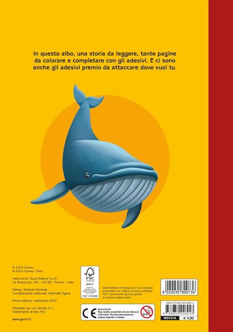 Animali grandi. Il Re Leone. Staccattacca&colora, Con adesivi. Ediz. a colori - 5