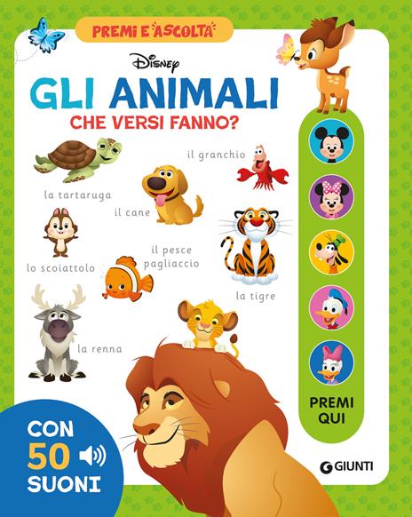 Gli animali che versi fanno? Premi e ascolta. Ediz. illustrata - copertina