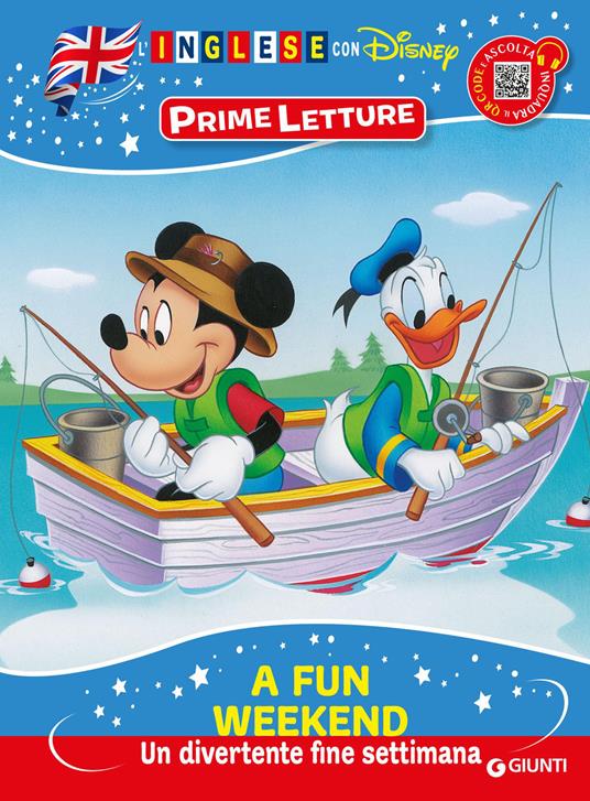 A fun weekend-Un divertente fine settimana. Inglese con Disney. Prime letture. Ediz. a colori. Con QR code per scaricare l'audio in inglese - copertina