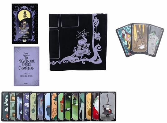 Nightmare before Christmas. I tarocchi. Cofanetto regalo. Ediz. a colori. Con tappetino da divinazione, astuccio in velluto, diario. Con 78 Carte - 2