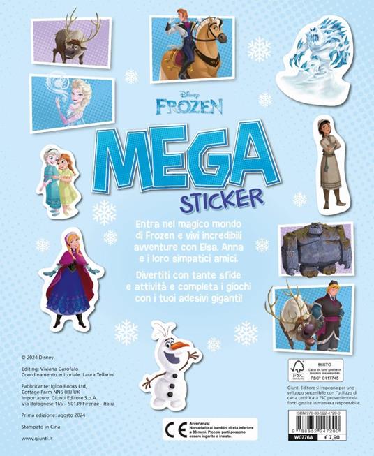 Frozen. Mega sticker. Ediz. a colori - 6