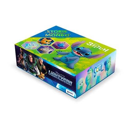 Storie dell'altro mondo. Box. Ediz. a colori. Con paper toy di Stitch - copertina