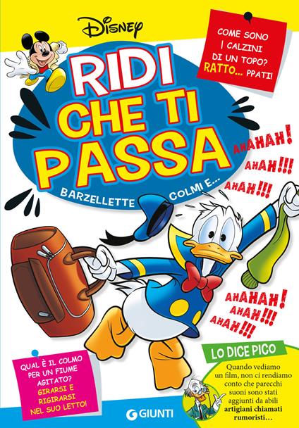 Ridi che ti passa Disney. Barzellette, colmi e... - copertina