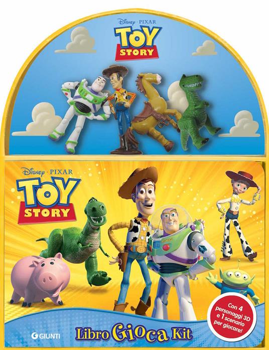 Toy Story. Libro gioca kit. Ediz. a colori. Con 4 personaggi 3D - copertina
