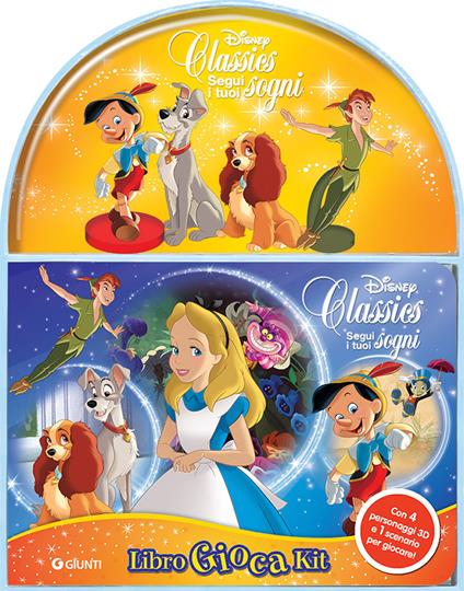 Segui i tuoi sogni. Libro gioca kit. Ediz. a colori. Con 4 personaggi 3D - copertina