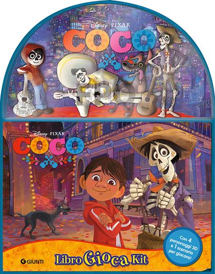 Coco. Libro gioca kit. Ediz. a colori. Con 4 personaggi 3D. Con scenario per giocare - copertina