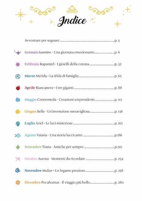 Storie senza tempo. 12 principesse da sogno. Disney Princess. Ediz. a colori - 2
